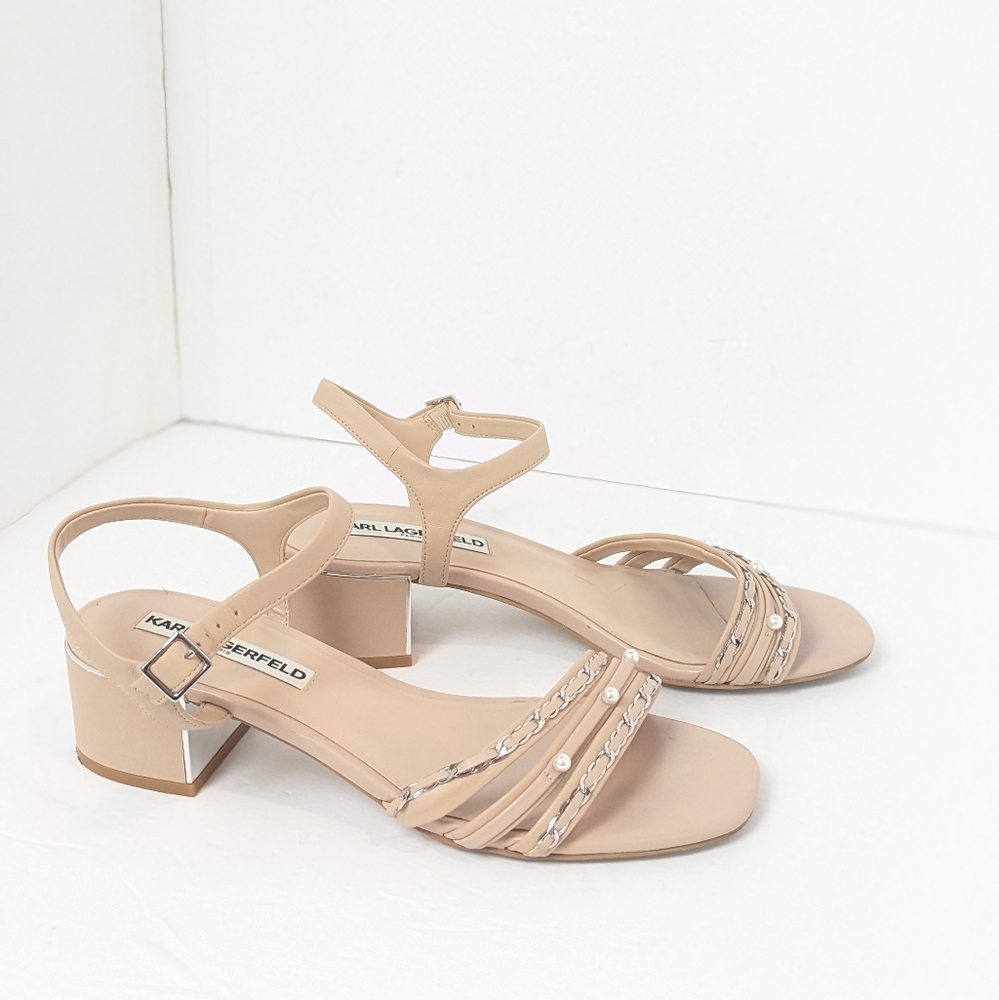 Karl Lagerfeld leather Tori sandals - Picture 16 of 16